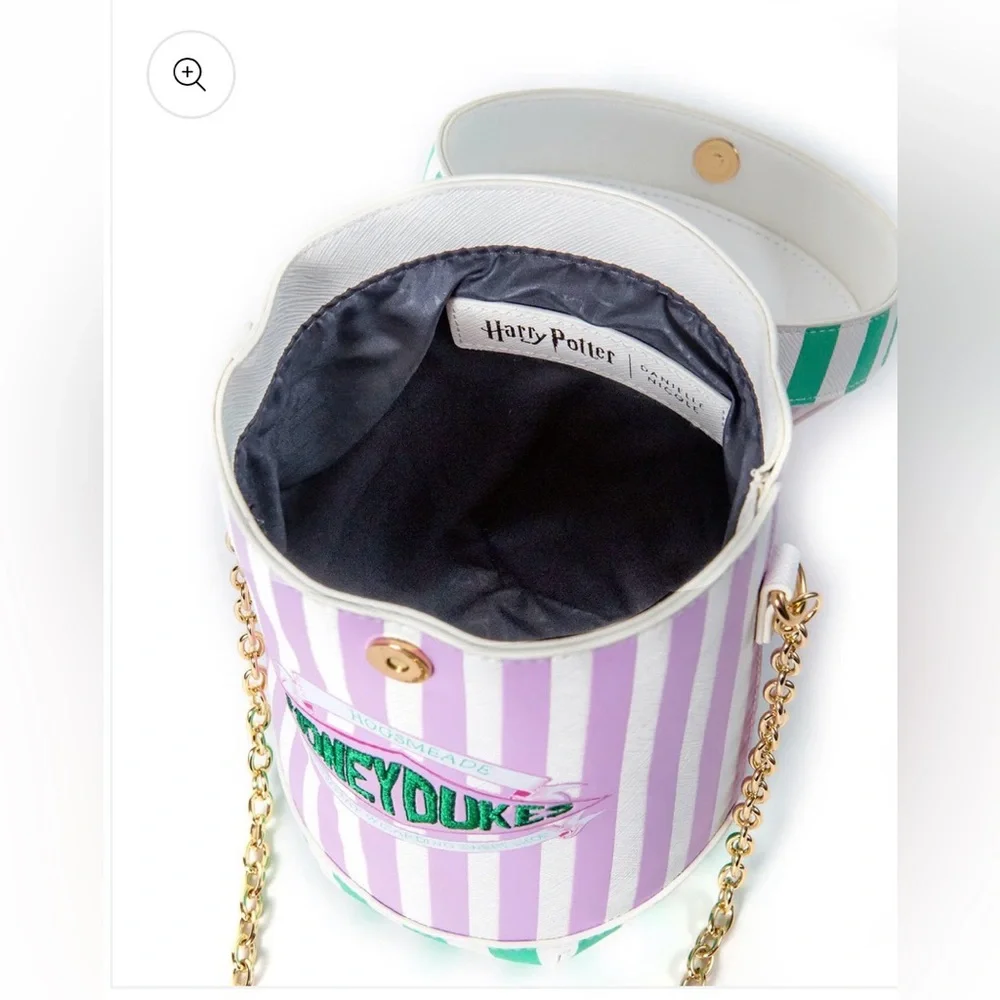 Limited Edition—Danielle Nicole x Harry Potter Honeydukes Cylinder Crossbody Bag - Picture 13 of 15